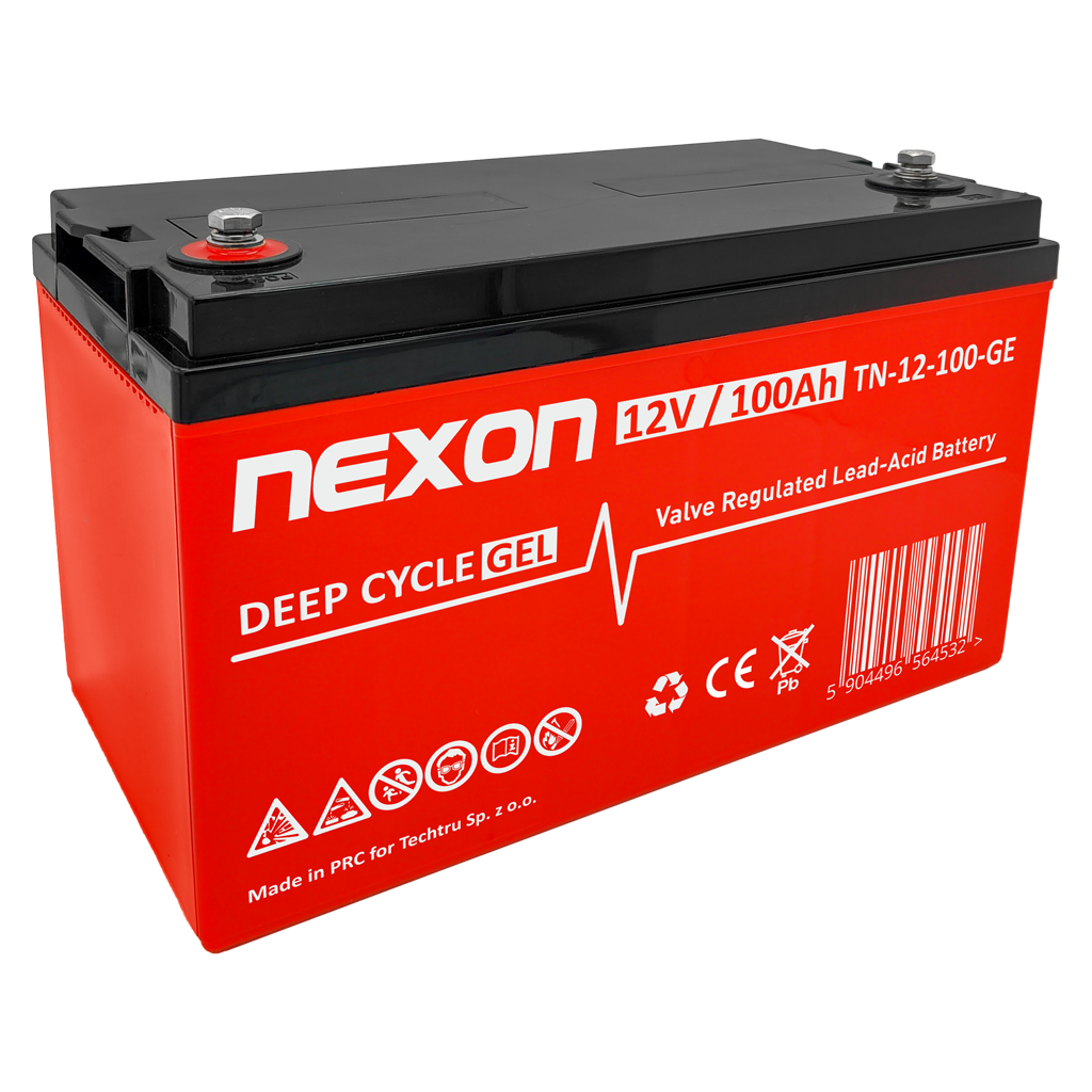 12V 100Ah 33333 NEXON Akumulator VRLA GEL 12V 100Ah - obrazek 1