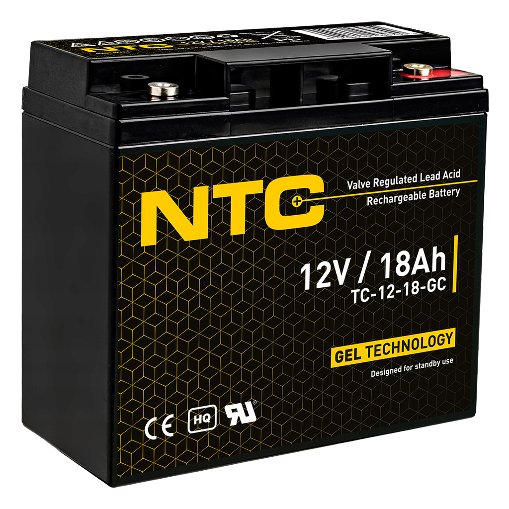 NTC-12-18 1 strona NTC Akumulator VRLA GEL 12V 18Ah - obrazek 1