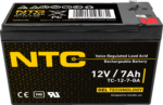 NTC Akumulator VRLA GEL 12V 7,0 Ah - obrazek 3