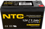 NTC Akumulator VRLA GEL 12V 7,2 Ah - obrazek 3