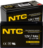 NTC Akumulator VRLA GEL 12V 9 Ah - obrazek 2