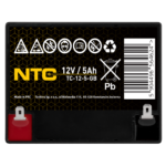 NTC Akumulator VRLA GEL 12V 5Ah - obrazek 5
