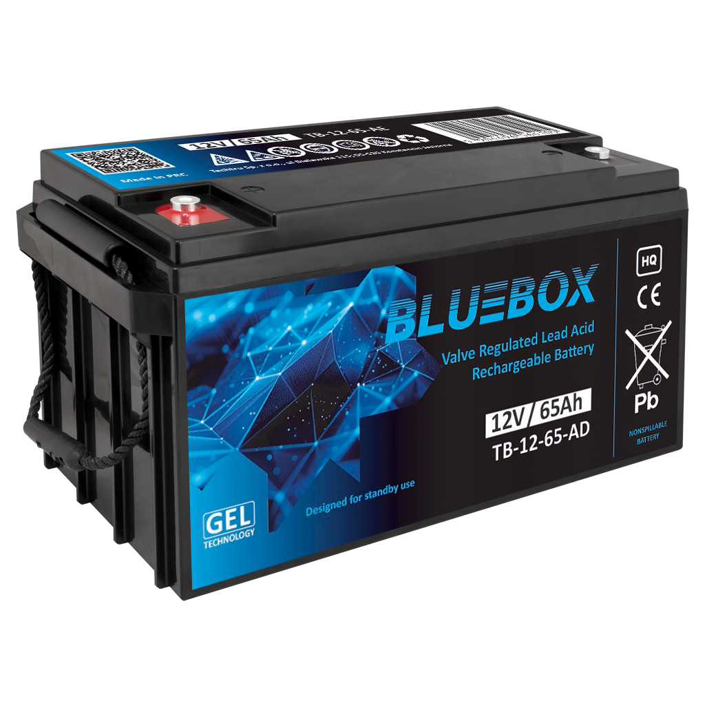 TB 12-65 strona BLUEBOX Akumulator VRLA GEL 12V 65Ah - obrazek 1