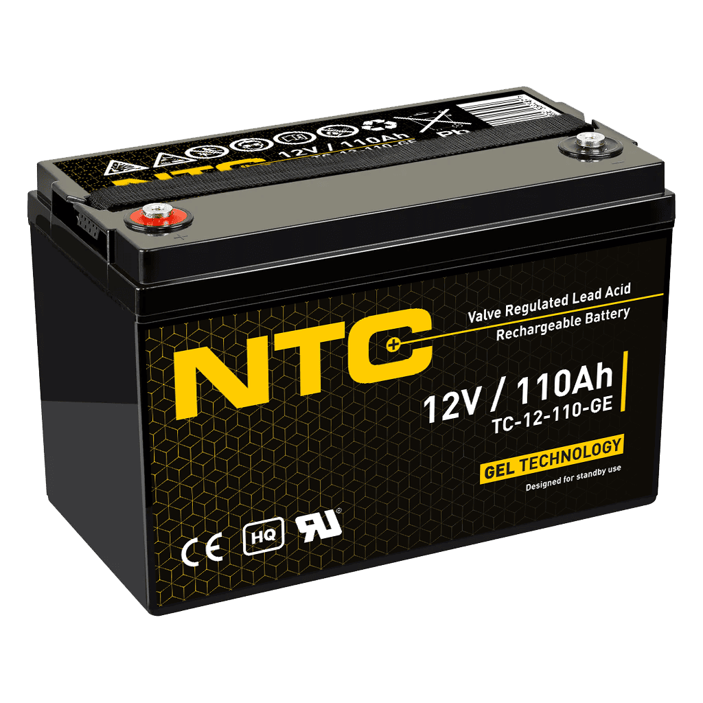 TC-12-110-GE 1 NTC Akumulator VRLA GEL 12V 110Ah - obrazek 1