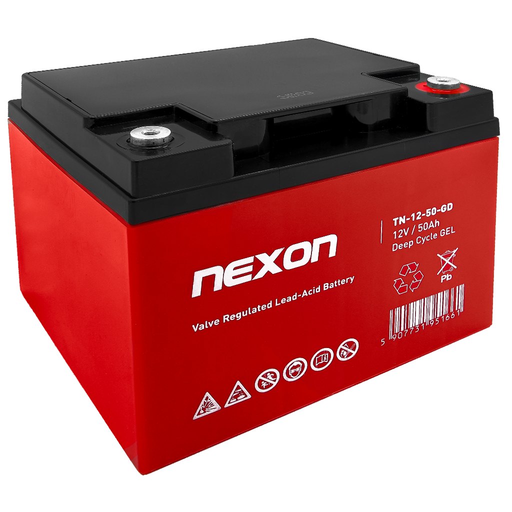 TN-12-50 NEXON Akumulator VRLA GEL 12V 50Ah - obrazek 1
