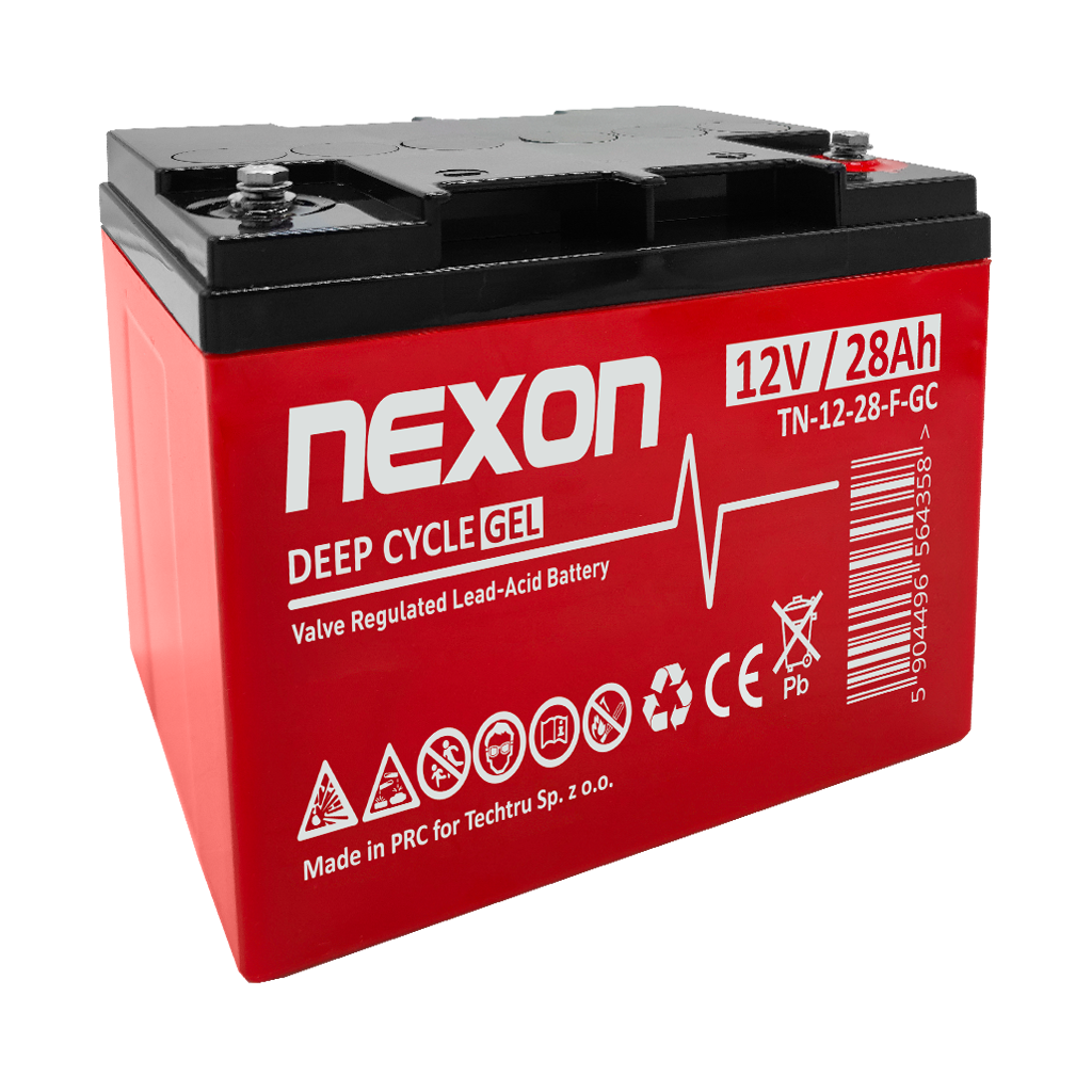 NEXON Akumulator VRLA GEL 12V 28Ah H (F)