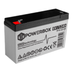POWERBOX Akumulator VRLA AGM 6V 12Ah