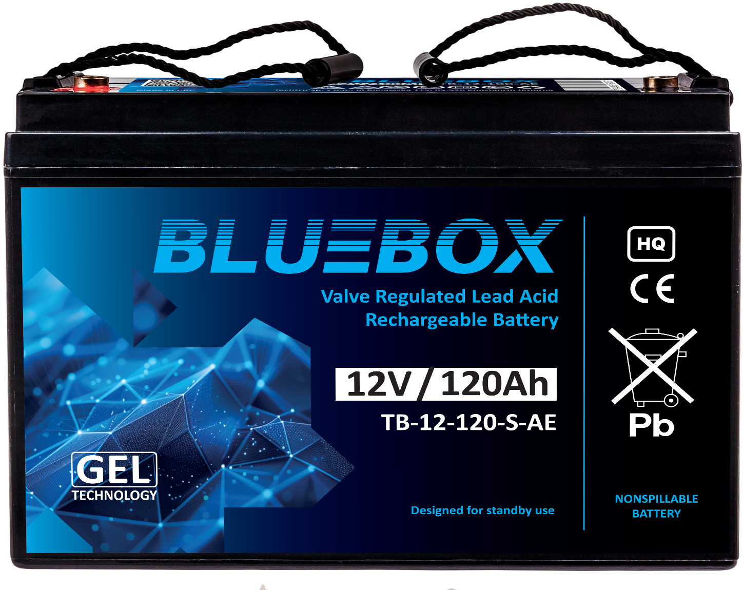 1558881df5defecbe4c57587c5816a67.png BLUEBOX Akumulator VRLA GEL 12V 120Ah (S) - obrazek 1