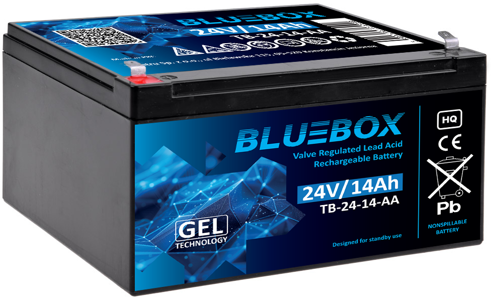 9bee750e31ace46479ef0c58f1fd1537.png BLUEBOX Akumulator VRLA GEL 24V 14Ah - obrazek 1