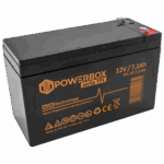 POWERBOX TPL Akumulator VRLA AGM 12V 7,2Ah