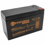 POWERBOX TPL Akumulator VRLA AGM 12V 7,2Ah