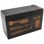POWERBOX TPL Akumulator VRLA AGM 12V 7Ah