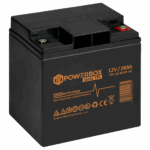 POWERBOX TPL Akumulator VRLA AGM 12V 28Ah (HF)