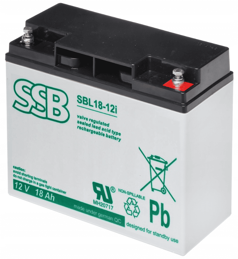 SSB SBL 12V 18Ah miniatura SSB Akumulator VRLA AGM SBL 12V 18Ah - obrazek 1