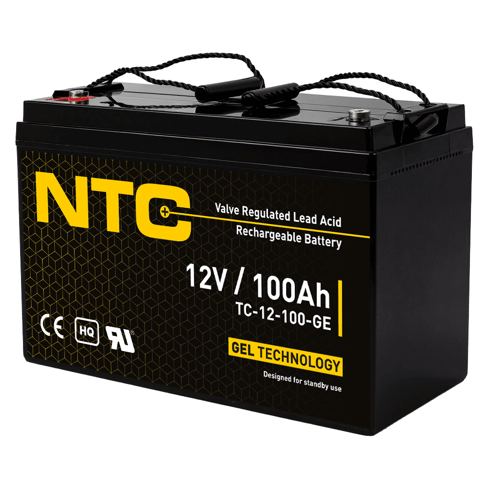 TC-12-100-GE 1 NTC Akumulator VRLA GEL 12V 100Ah - obrazek 1