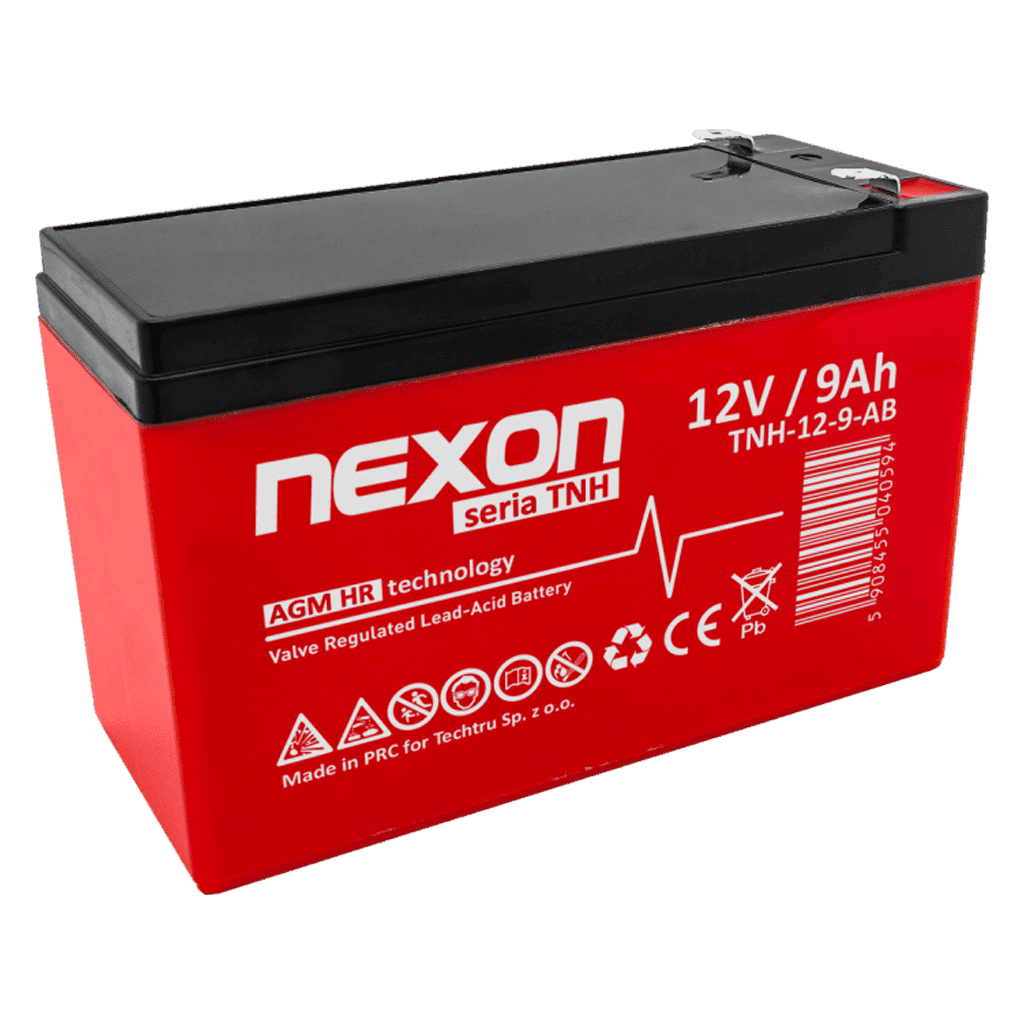 nexon-tnh-akumulator-vrla-agm-hr-12v-9ah-t-zywotnosc-12-lat-9cf8c4d530f74b35952b7515d207d5bd-54d3f72e NEXON TNH Akumulator VRLA AGM HR 34W 12V 9Ah (T) - obrazek 1