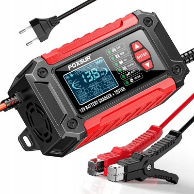 Prostownik-FOXSUR-FTC-1206-LiFePO4-12V-6A Prostownik FOXSUR FTC-1206 LiFePO4 12V 6A - obrazek 1